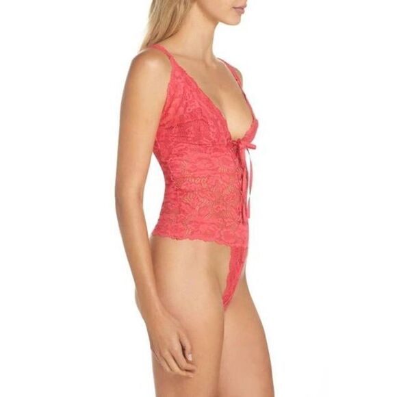 Free People Gazey Eyes Lace Bodysuit - Picture 2 of 3